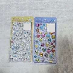 しずくちゃん　みるみるちゃん　ボンボンドロップシール　2個セット