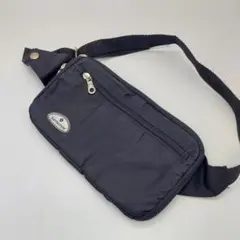 美品　サムソナイト　ボディバッグ　ウエストポーチ　黒