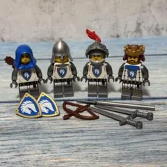 LEGO レゴ 中世の騎士 騎士 兵士 王様 キング ミニフィグ ホースナイト