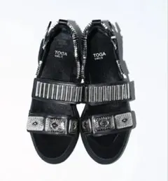 Metal sneaker sandals 38