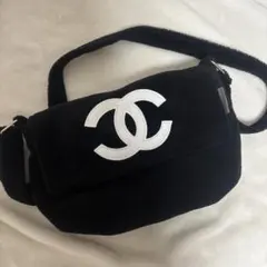 CHANEL ココマーク ノベルティ ショルダーバッグ ブラック