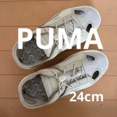 【未着用】PUMA プーマ スポーツサンダル ベージュ24cmのサムネイル