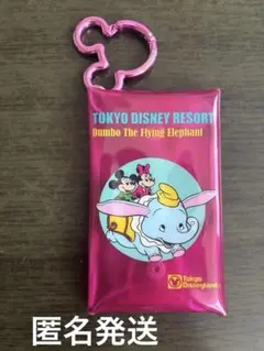東京ディズニーランド　ダンボ　マルチケース　カラビナ付き