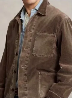 polo ラルフローレン コーデュロイジャケット カバーオール　ブラウン　RRL