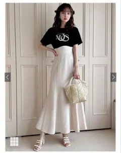 GRL ハイウエストマーメイドスカー