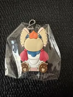 モンスターハンターワイルズ オトモアイルー ぷっくりラバーキーホルダー