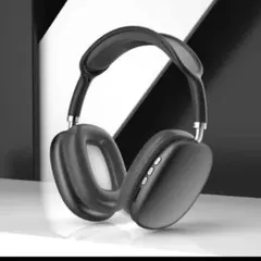 新品　Bluetooth　ヘッドフォン　ヘッドフォン　高音質　シルバー　ブラック