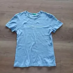 BENETTON　ベネトン　ローマ限定　Tシャツ　パープル　Mサイズのサムネイル