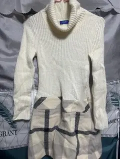 BLUE LABEL CRESTBRIDGE タートルネックニット 36