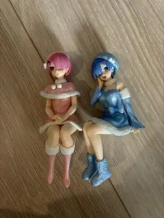 レムとラム 冬のドレスフィギュア 2体セット