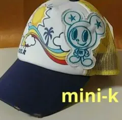 mini-k キッズ キャップ 54cm 帽子 BOYS 未使用 メッシュのサムネイル