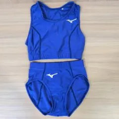 Mizuno 女子陸上 セパレートユニフォーム 黒・紺 サイズL/L - メルカリ