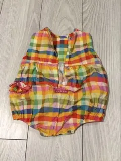 女の子ベビー夏服 Nanan ナナン ベビーロンパース 3M 62cm