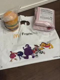 マクドナルド福袋　2026 グッズ　ピンク　 【Francfranc】