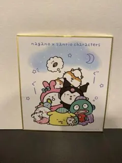 【レア‼️】ナガノ　サンリオキャラクターズ 色紙コレクション　ちいかわ　色紙