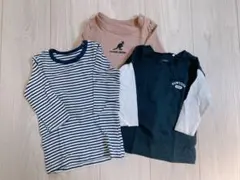 長袖Tシャツ 3枚セット 【80cm】