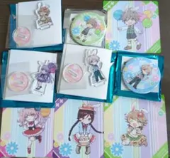 ダンガンロンパ まねきねこ アクリルスタンド 缶バッジ クリアカード