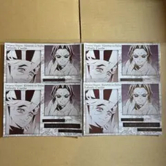 鬼滅の刃　ufotabledining メタリックポストカード　しのぶ　童磨