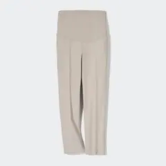 スマートアンクルマタニティパンツ ベージュ・ブラック