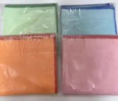 マイクロファイバー吸水キッチンタオル　４枚セット