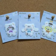 パイルワッペン クロミ シナモロール ポムポムプリン