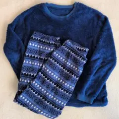 150cm　ユニクロ　フリース パジャマセット