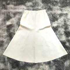 Theory 定価3.2万 マーメイド ニットスカート 白 P ロングのサムネイル