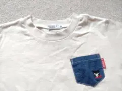 【セール中】ダブルB　ポケットつきTシャツ　140cm（細身）のサムネイル