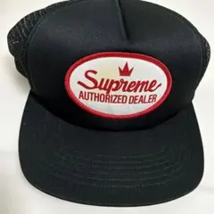 Supreme AUTHORIZED DEALER メッシュキャップ ブラックのサムネイル