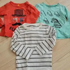 保育園着に☆ベビー用トップス 90cm 3点セット