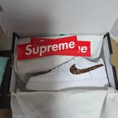 新品Supreme Nike Air Force 1 ヒールガード付けます！