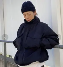UNDERSTATEMENTs ユニセックススタンドネックミリタリー中綿ブルゾンのサムネイル