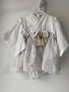 Cottoli バースデイ 袴ロンパース コトリ 70