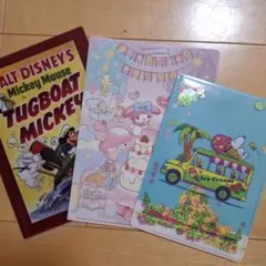 小さめ クリアファイル3枚セット
