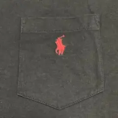 POLOラルフローレン クラシックフィット ポケットTシャツ L 黒