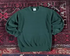 S*i様 JERZEES 90's アメリカ製 プレーン スウェット グリーン