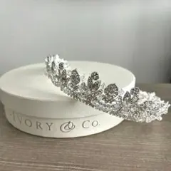 Ivory & Co Alexandraティアラ クリスタル 付属ボックス付き