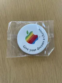 Apple Computer　6色ロゴ　缶バッジのサムネイル