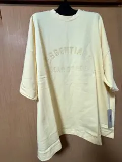 ESSENTIALS FEAR OF GOD イエロー Tシャツ