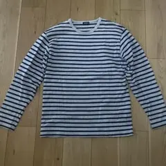 90s OLD UNIQLO y2k ボーダーロンT アーカイブ グランジ