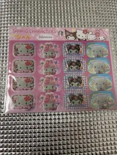 サンリオ コギャル プリクラ風シール シナモロール クロミ マイメロディ キティ