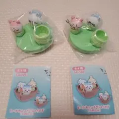 ちいかわ デスクトップフィギュア モモンガ＆古本屋×2個セット