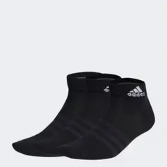 adidas 薄手・軽量アンクルソックス3足25〜27