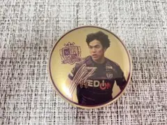 サンフレッチェ 金曜日限定の缶バッジ「田中聡選手」