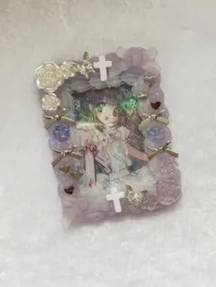 紫 ホイップデコ 硬質ケース No.17