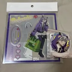 ウィンブレ でびデコパーカー 梶蓮 アクリルスタンド 缶バッジ