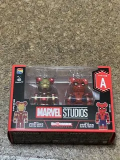 MARVEL ベアブリック アイアンマン スパイダーマン 2体セット