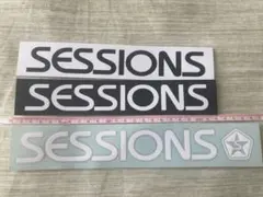 SESSIONS ステッカー3枚セット