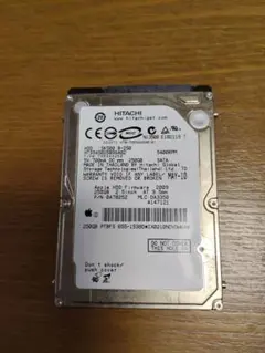 HITACHI HTS545025B9A02 250GB HDD Apple純正のサムネイル