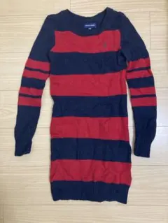 ラルフローレン　140 カシミヤ　ワンピース　チュニック　セーター　羊毛　ニット